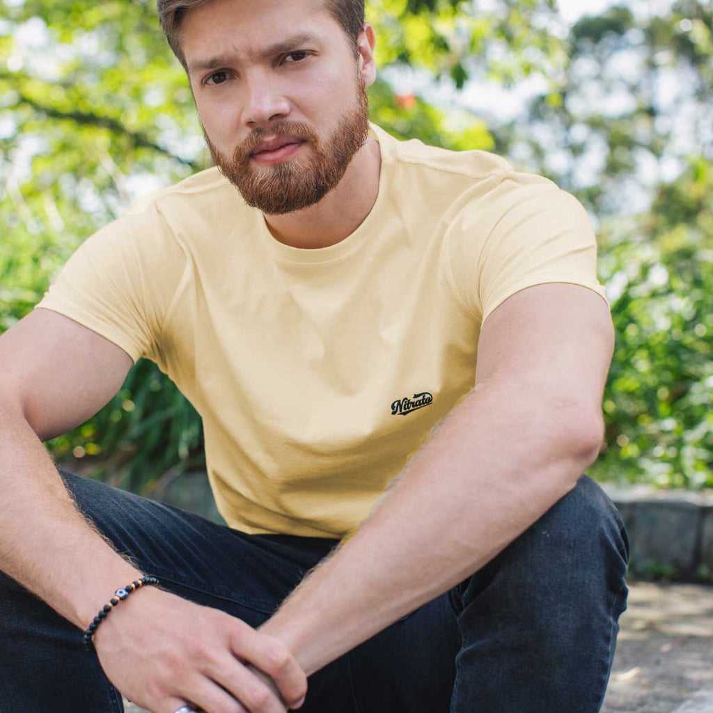 Nitrato Camisetas Hombre Canary