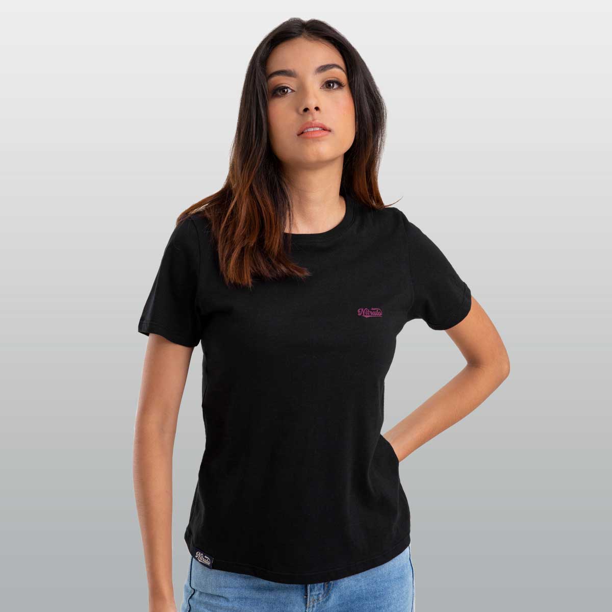Nitrato Camisetas Mujer Dark