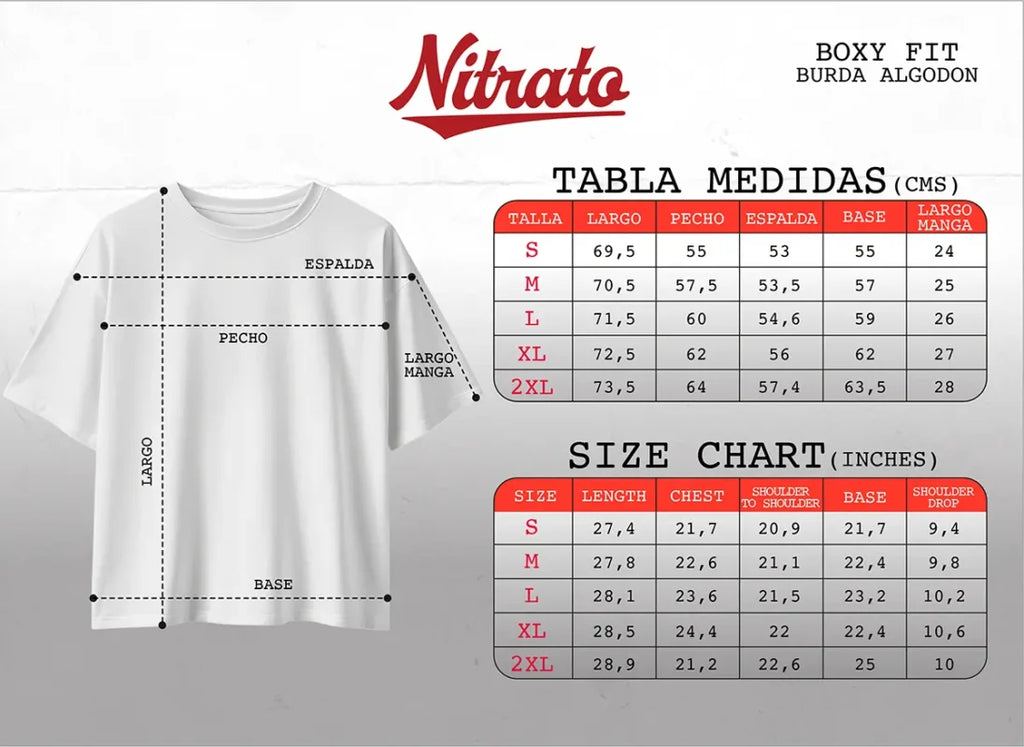 Nitrato Camisetas Hombre Back To Nitrato