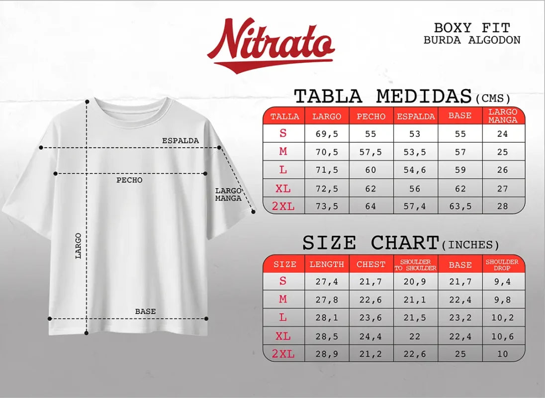 Nitrato Camisetas Hombre Back To Nitrato