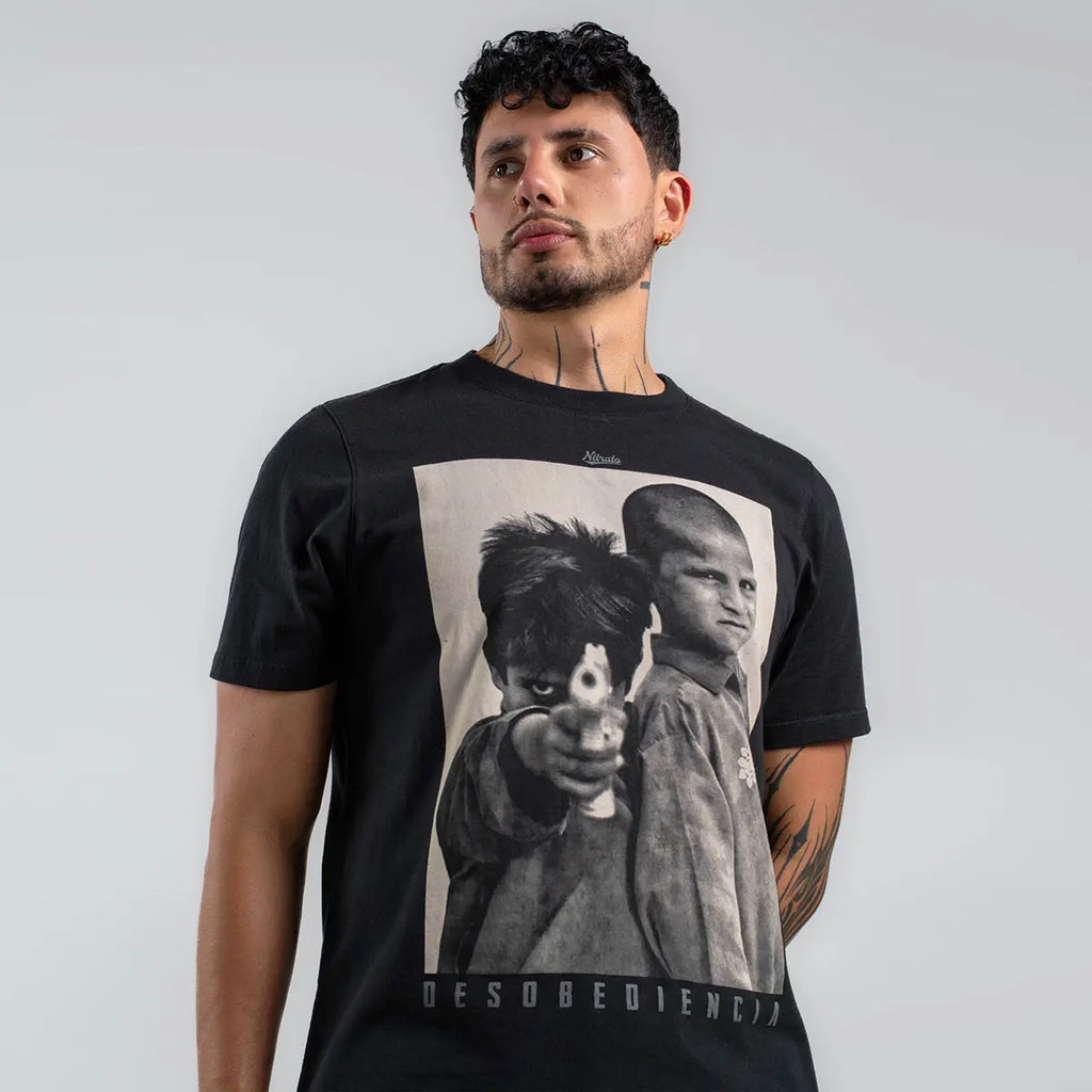 Nitrato Camisetas Hombre Desobediencia