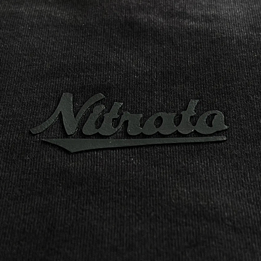 Nitrato Camisetas Hombre Instintos Básicos Negra