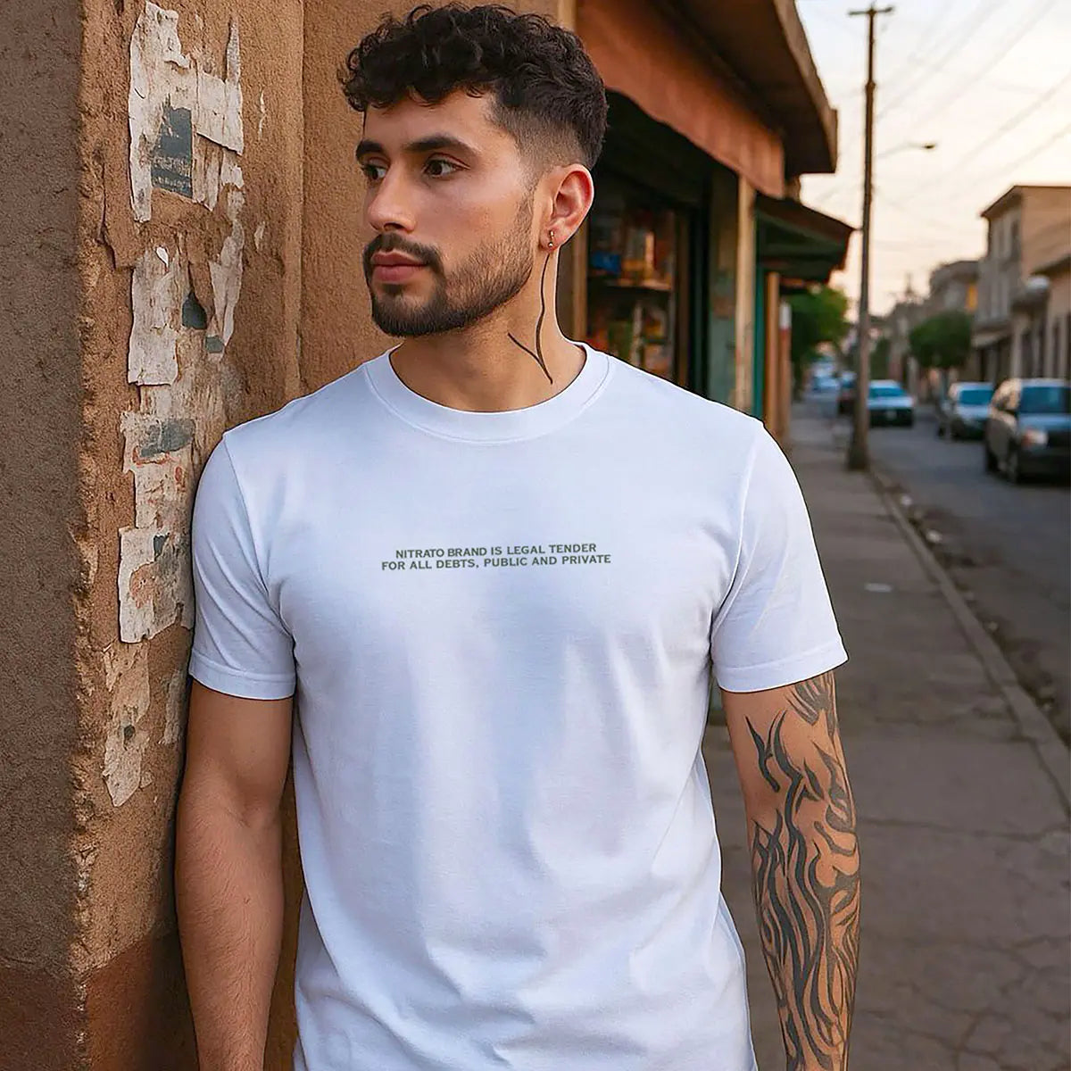 Nitrato Camisetas Hombre One Hundred