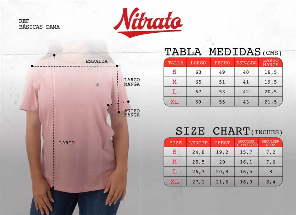 Nitrato Camisetas Mujer Sonia