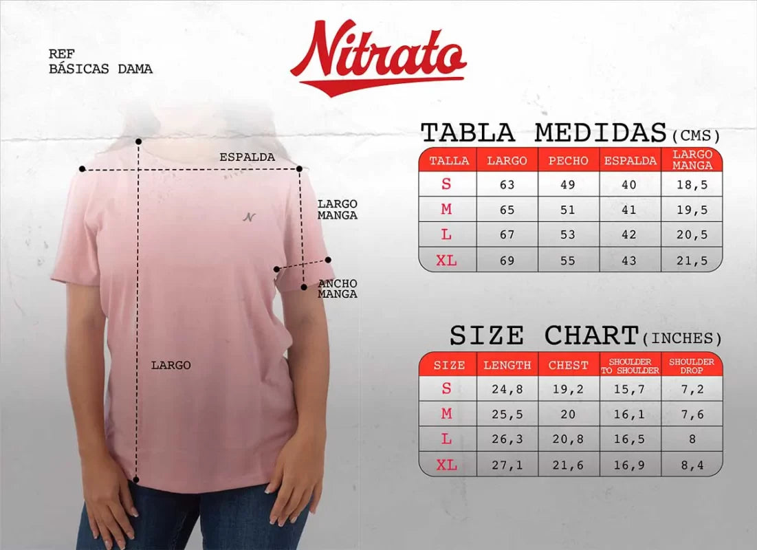 Nitrato Camisetas Mujer Sonia