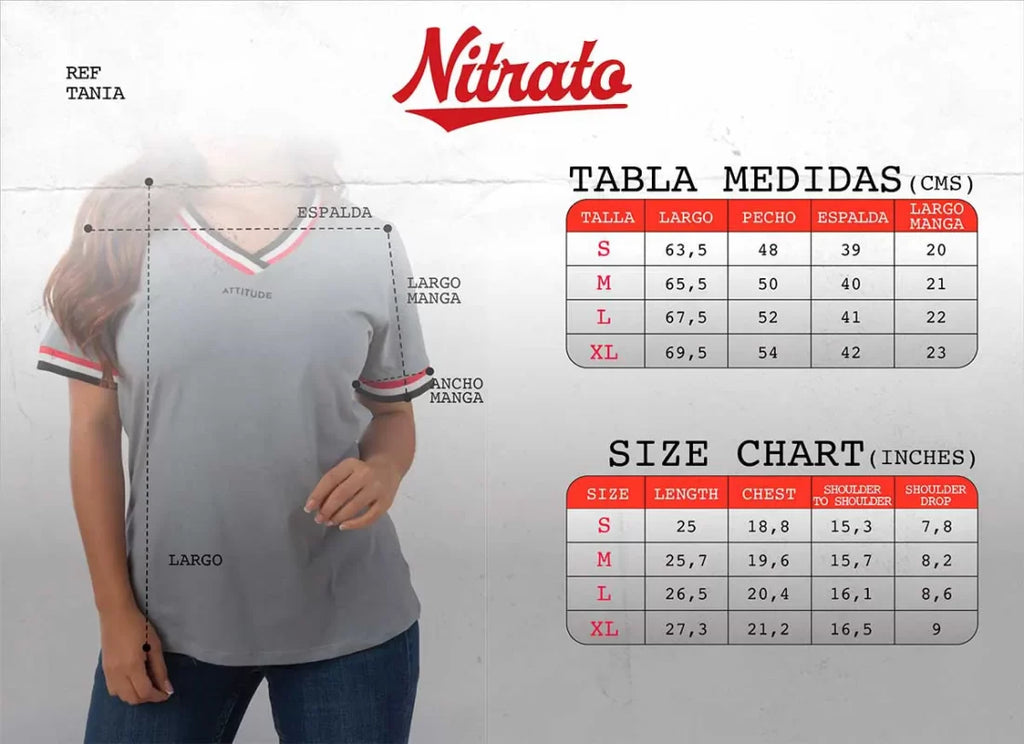 Nitrato Camisetas Mujer Tania