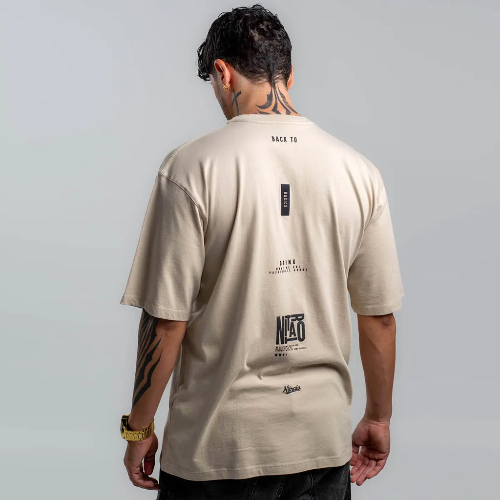 Nitrato Camisetas Hombre Back To Basic
