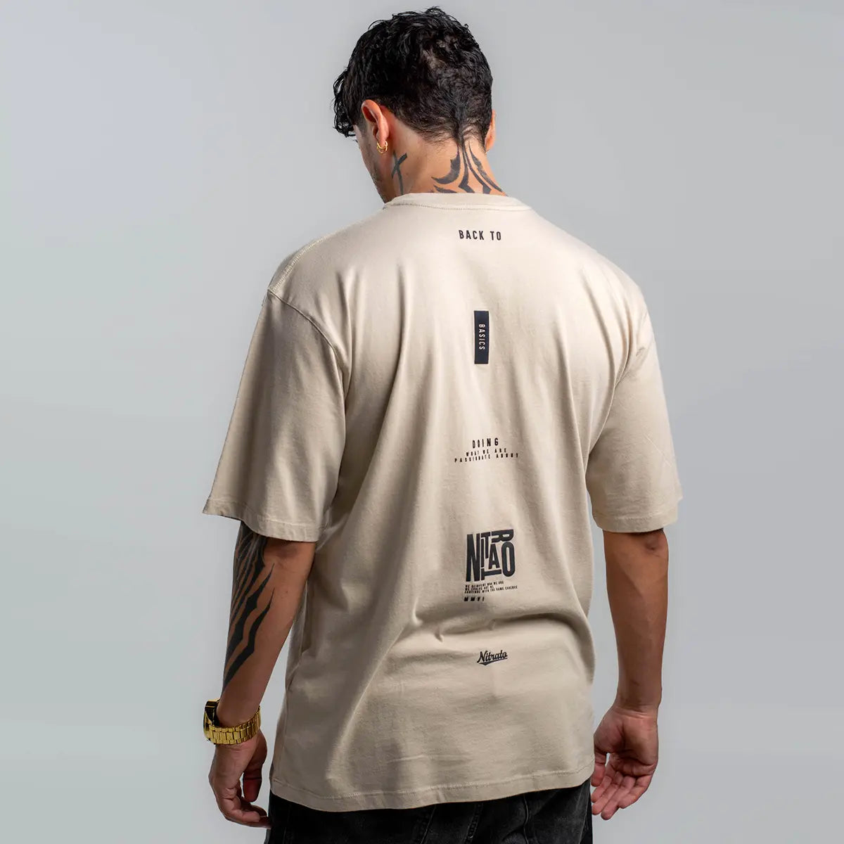 Nitrato Camisetas Hombre Back To Basic