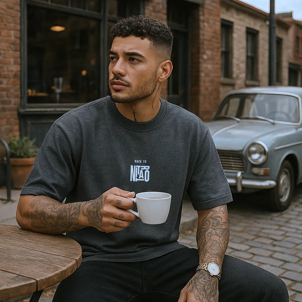 Nitrato Camisetas Hombre Back To Nitrato