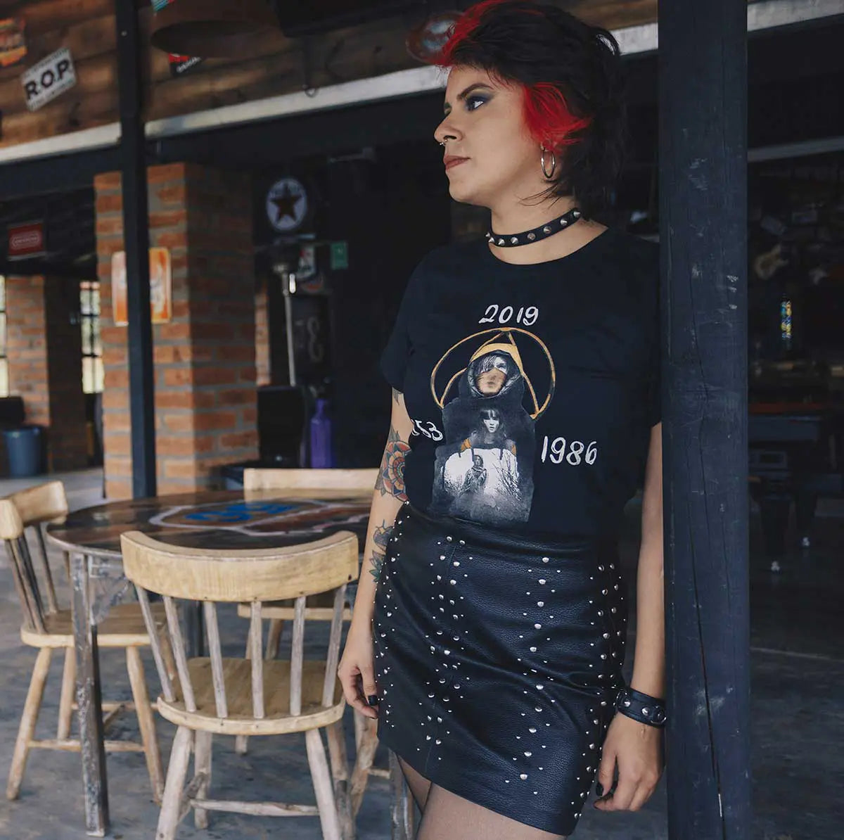 Nitrato Camisetas Mujer Parallel Worlds