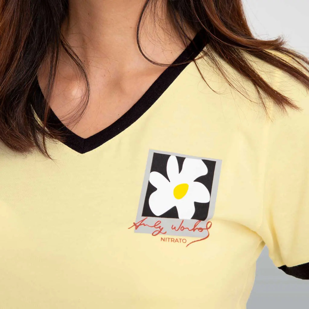 Nitrato Camisetas Mujer Pop Art