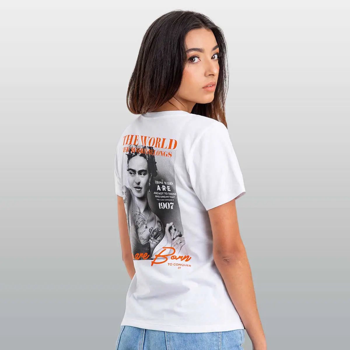 Nitrato Camisetas Mujer Venado Herido