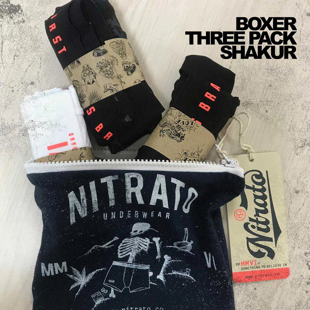 Nitrato Bóxer Three Pack Shakur
